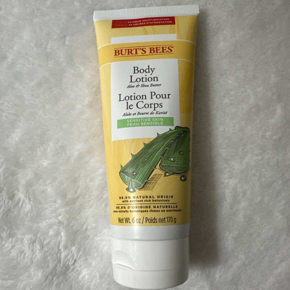 Burt's Bees Aloe & Shea Butter Body Lotion 6 oz